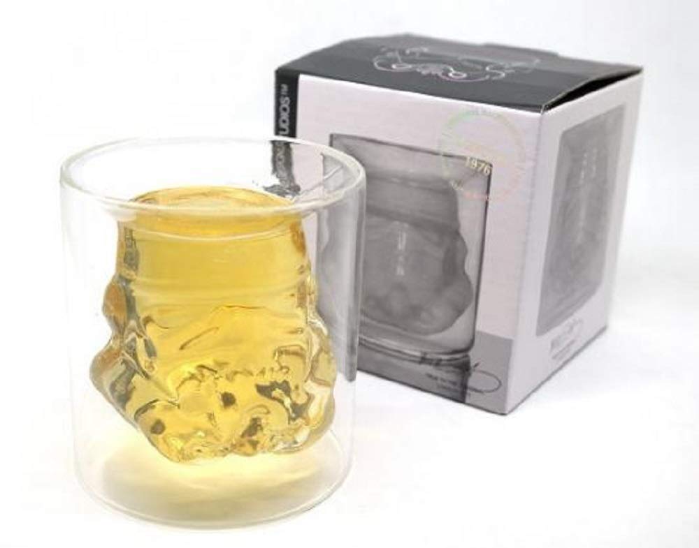 

Стакан-тамблер из стекла с двойными стенками Звездные войны Двухстенная термостойкая чашка 200 мл [Morningplace] (1 кусок)