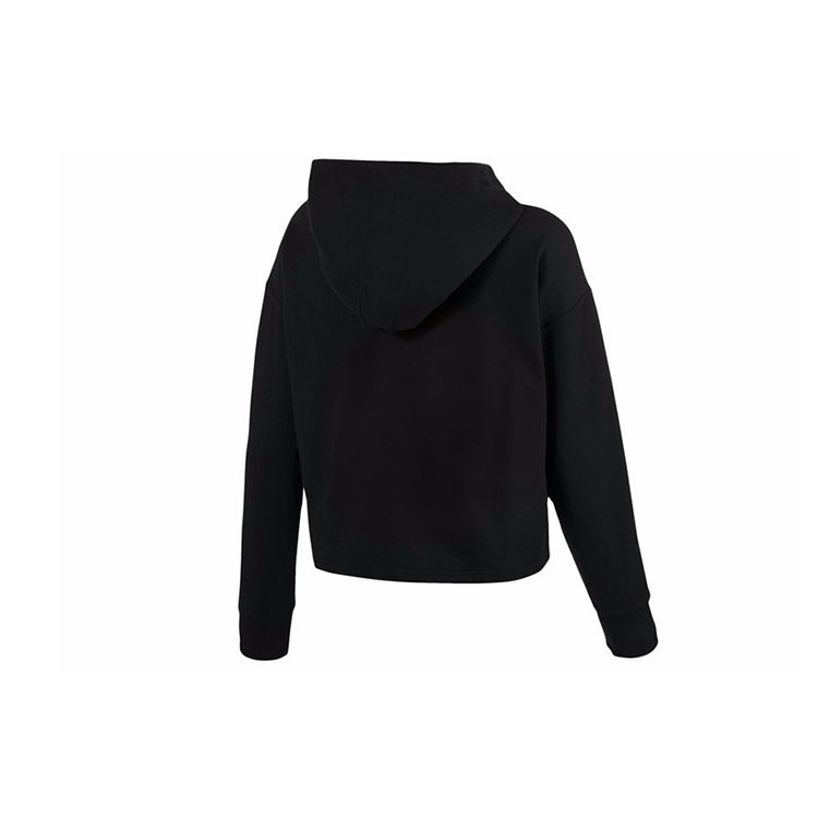Puma Modern Printed Hoodie Women Tops Black 844023-01
