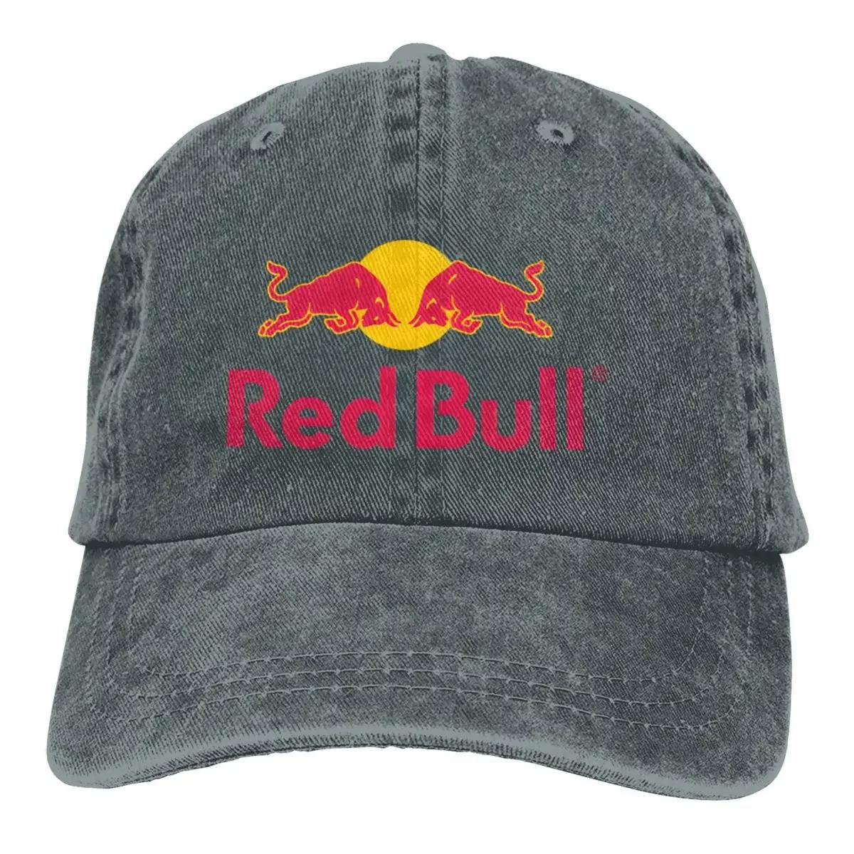 The perfect season Multikleurige pet met klep Heren Dames Cowboypet Rood-Dubbele Stieren Baseballpetten Gepersonaliseerde Klep Bescherm Petten Adjustable bruin