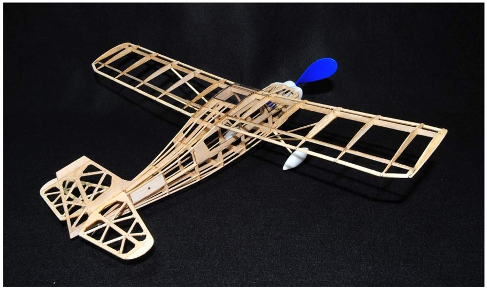 Studio Mido 1/22 Scale Balflyer Junior Series Decathlon Rubber Powered Model Airplane Kit BJ-001