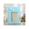 Foldable bow transparent gift bag, suitable for packaging small gifts for birthdays and holidays