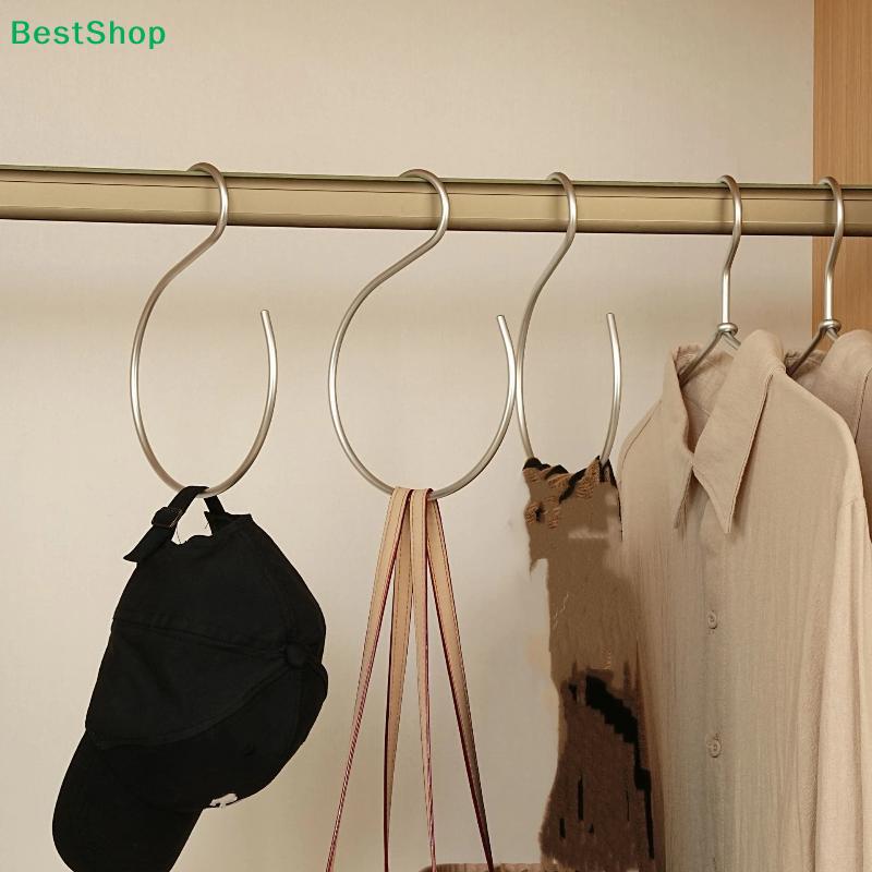 S-Shaped Multi-Functional Hangers - Metal Closet Organizer Hooks, Space-Saving Clothing/Hat Hanging Hooks