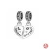 New Fashion Silver 925 Charms Couple Love Beads Tower Camera Pendant Fit Woman's Bracelets Fine Europe Jewelry Gift