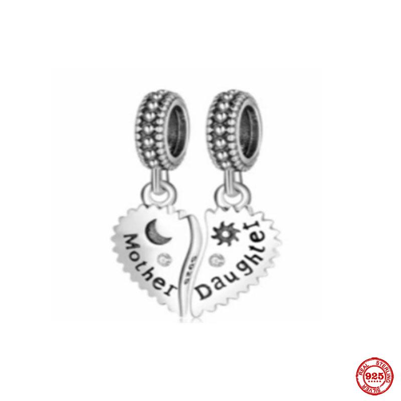 New Fashion Silver 925 Charms Couple Love Beads Tower Camera Pendant Fit Woman's Bracelets Fine Europe Jewelry Gift