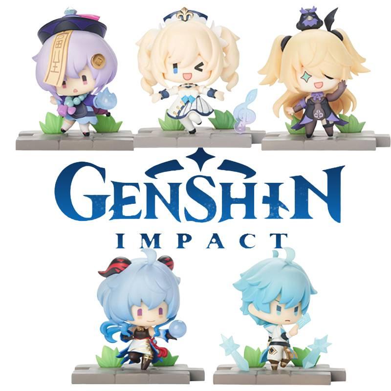 Stunning Genshin Impact Hand-painted Pvc Character Figurine Perfect For Fans And Collectors 8*5*7.5cm