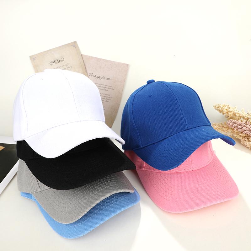 Baseball Caps Black For Mens Women Sports Cap Adjustable Cotton Baseball Cap Casual Summer Hat