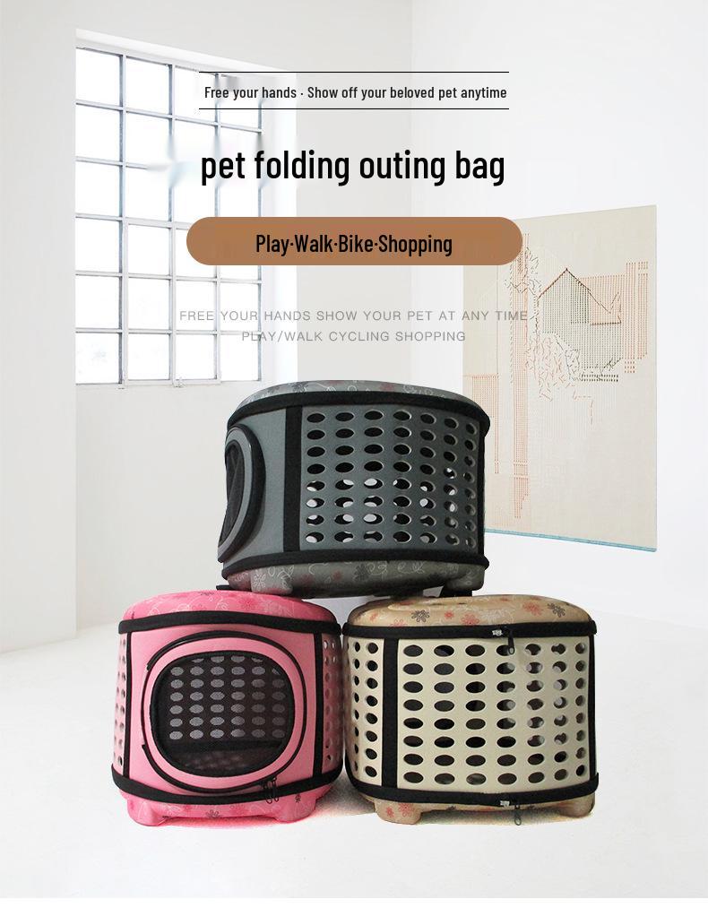 Portable Large Capacity Pet Handbag for Cats and Dogs – Crossbody or Single Shoulder Bag