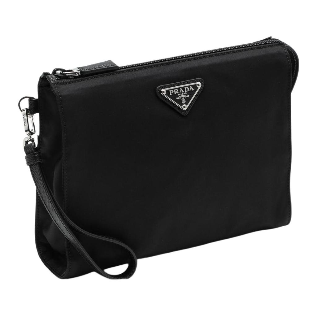 Prada Re-Nylon Kosmetiktasche Herren Taschen Schwarz 2NE7892DMH-F0002