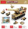 Military Mecha Aircraft Carrier & Space Rocket Building Blocks for Kids - Educational Assembly Toy