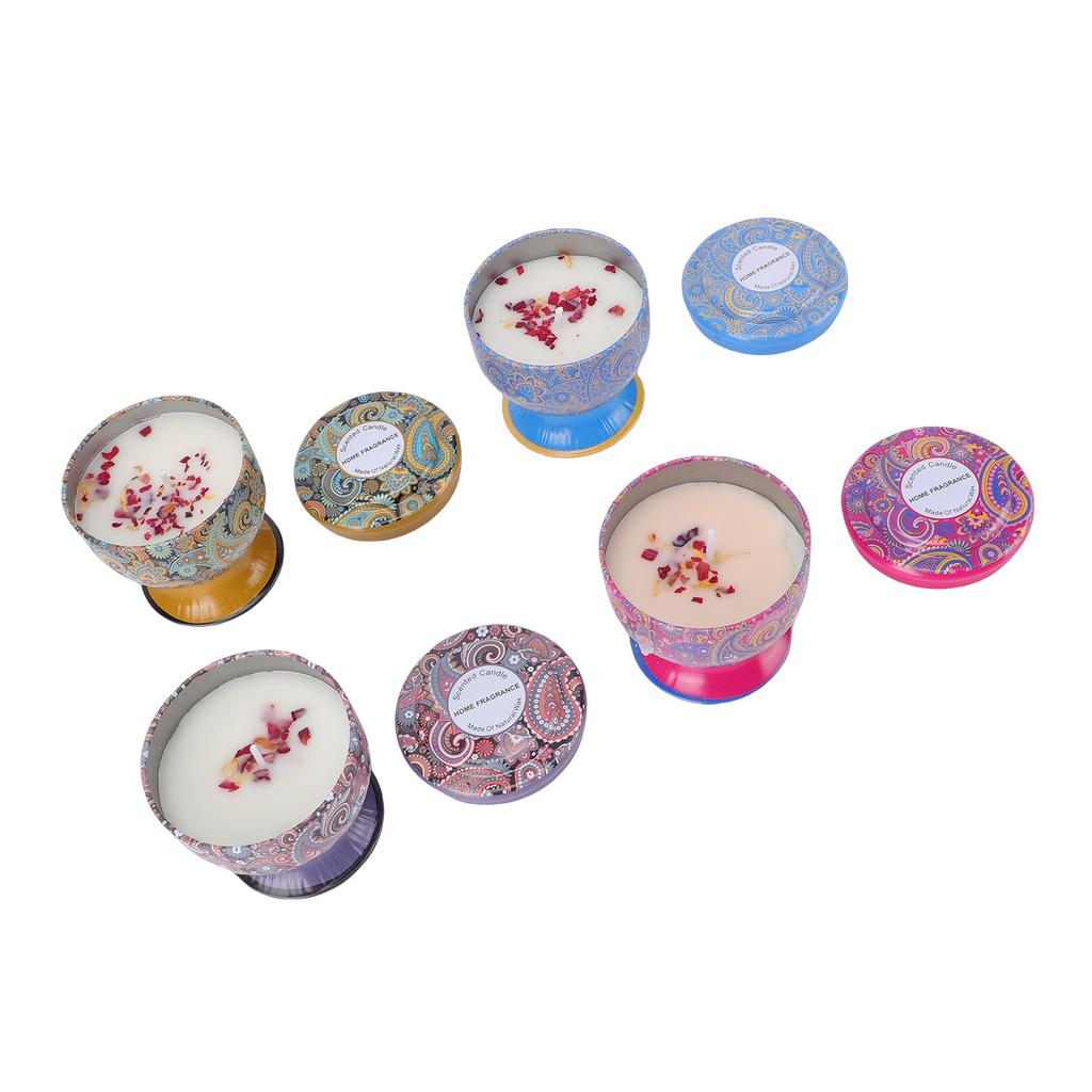 4pcs Aromatherapy Candle Set   Lasting Fragrance Scented Candle Gift Set Living Room Decoration