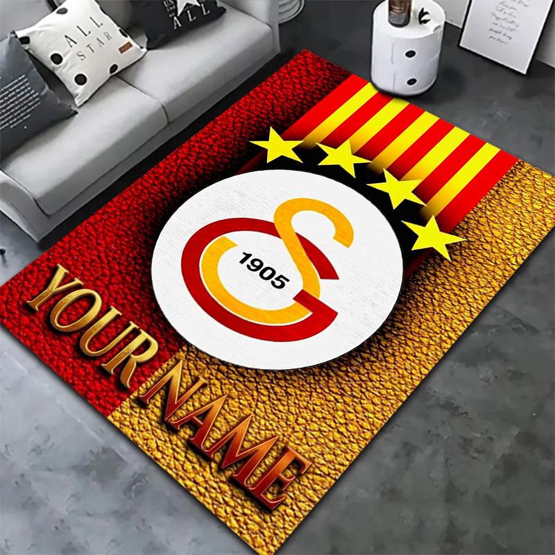 Galatasaray S Custom Name Carpet Rug for Living Room Bedroom Home Sofa Decoration,Kids play Non-slip Floor Mat