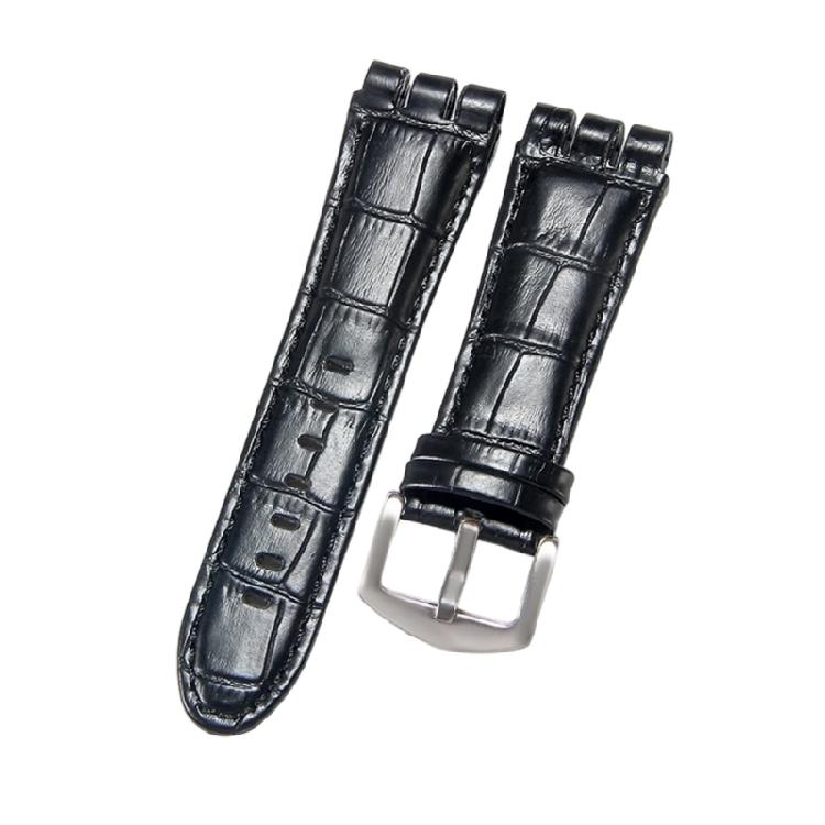 Comfort Focused Replacement Leather Watch Band Featuring Soft Feel and Improved Airflows for Extended Wear