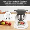 Sliding Board for Thermomix TM5 TM6 Gliding with Wheels for Food Processors Sliding Mat Easy Moving