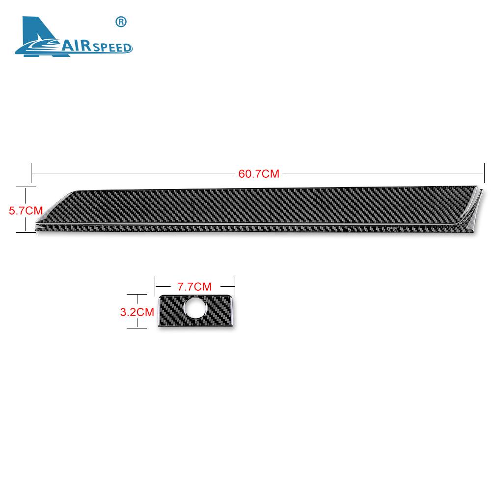 Carbon Fiber for Toyota Tundra 2014 2015 2016 2017 2018 2019 2020 2025 Accessories Interior Trim Co-pilot Glove Box Handle Trim