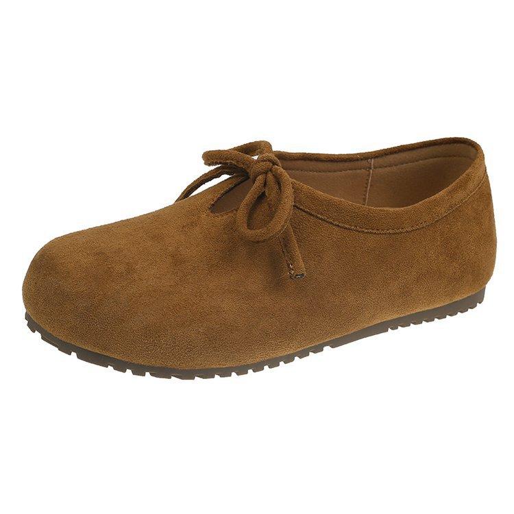 

Flat-bottomed all-inclusive Boken shoes, women s soft-soled comfortable Doudou shoes 2025 spring and autumn new one-pedal pregnant women Boken single 40