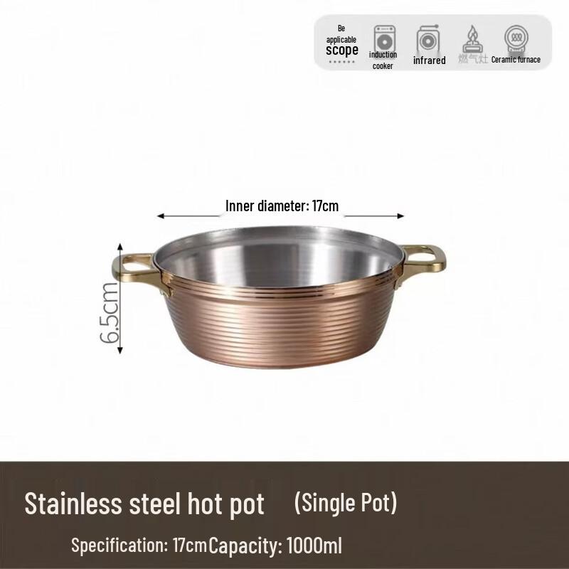 Zhishi Moroccan Tagine Soup Pot