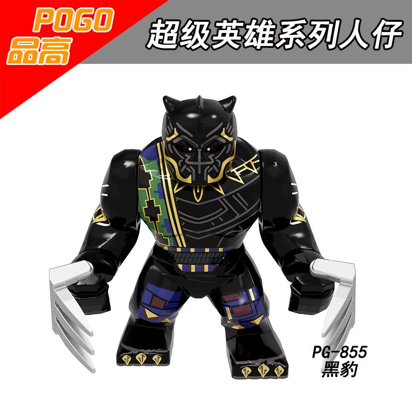 Marvel superhero building blocks, Spider Man, Venom, action characters, toys, anime characters, assembled dolls, birthday gifts