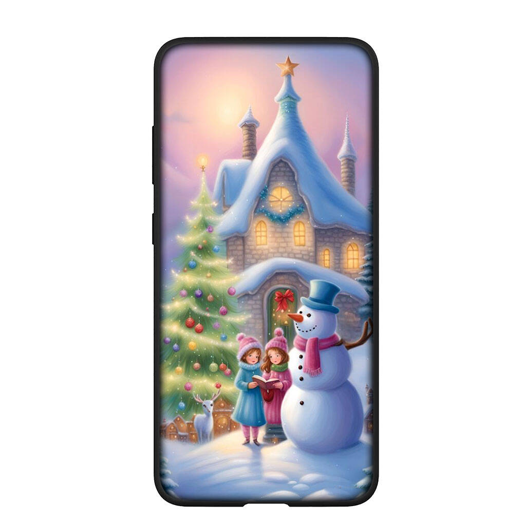 Case for iPhone 17 16 15 Plus Huawei P30 P20 Lite Redmi Note 14 12 11 13 Pro Max OPPO A60 A80 A40 A18 A38 Santa Claus Merry Christmas Tree Deer Cover