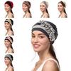 Polyester Floral Headband Hat For Women With Stylish Design For All Seasons