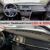 Dashboard Dash Mat Cover PU Leather Pad Sunshade Anti-UV Protect Carpet Car Accessories For KIA Optima JF 2016 2017 2018 K5