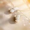 3-Meter Extended Wired In-Ear Headphones with Sound Card Compatibility for Mobile, Computer, Electronic Keyboard, and MP3