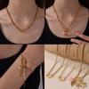 Japan And South Korea Fashion Niche Bracelet Necklace Women'S Personality Design Versatile Jewelry Does Not Fade Popular Trend
