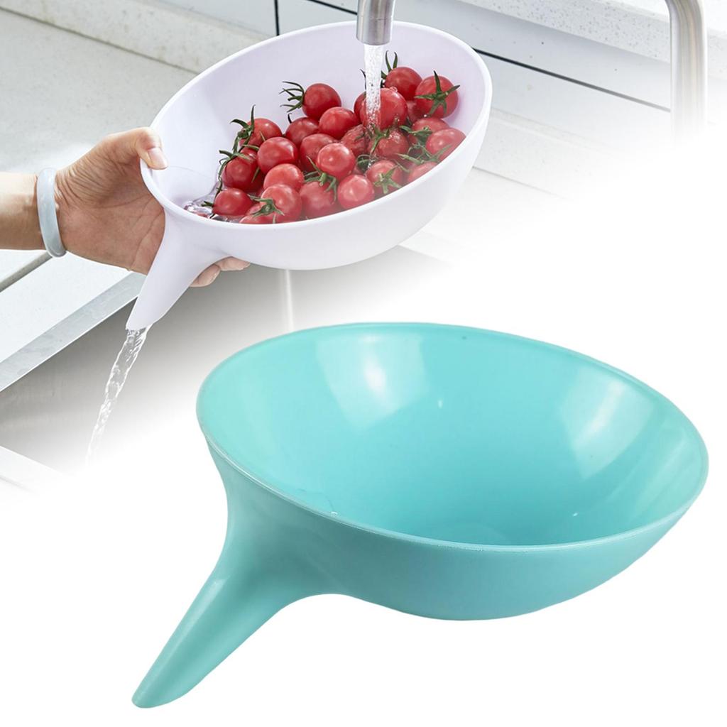 Colander Drain Bowl Strainer for Fruits Spinach Spaghetti