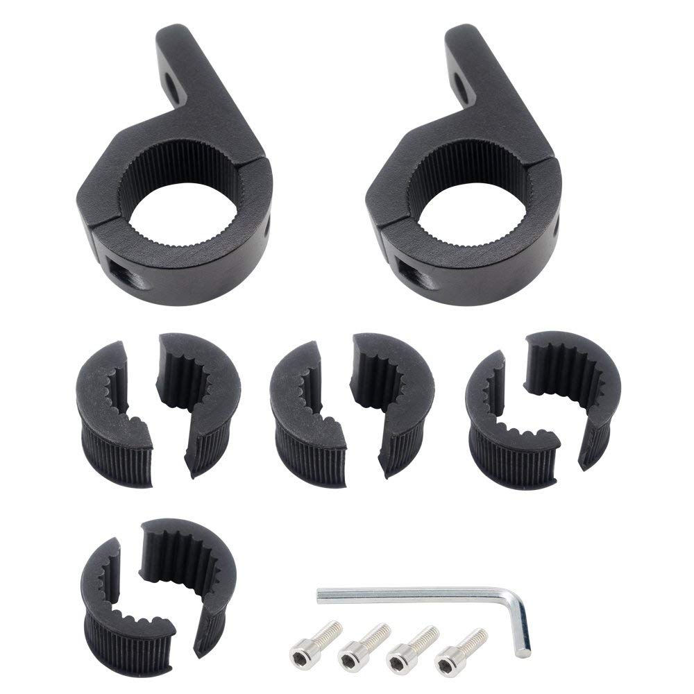 X-STYLE Work Light, Aluminum Bracket, Diameter 0.7 - 1.2 inches (17 - 31 mm),