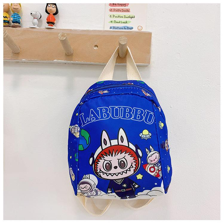 Lightweight Charming Cartoon Backpack For Preschoolers Gender Neutral Fun Design Perfect For School Use