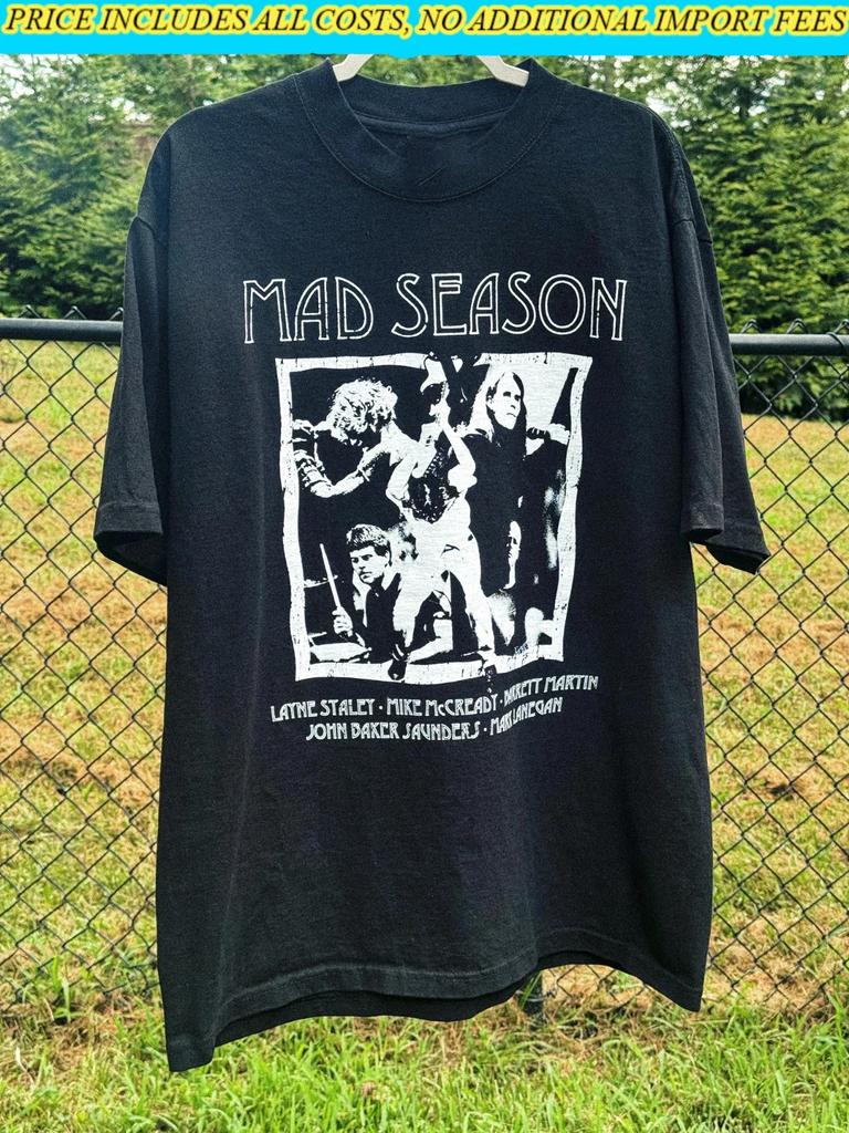 Very Rare Mad Season Tour Concert T-shirt VK09555