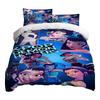 Christmas Decoration Printed Duvet Cover, Ultra Soft Brushed Microfiber Bed Comfort Set