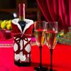 Christmas Wine Covers Knit Wine Bottle Covers Ambiance Products Home Festive Wine Bottle Covers, Business Supplies, Leak Proof Bottle Travel