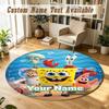 Round Rug Custom Nameres_1788943795_image_4a9cd179-c209-4c87-8dcf-23600cdf72a7 Pattern Non Slip Carpet Home Floor Decor