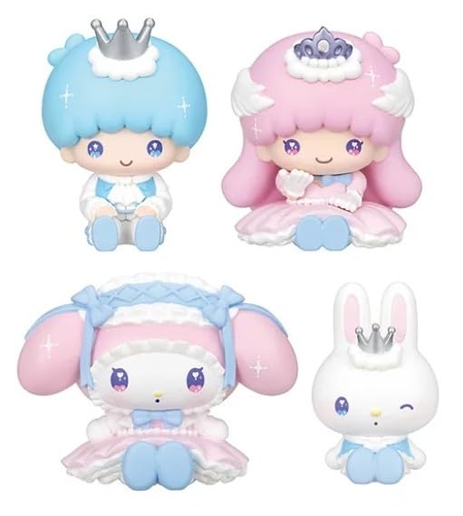 

Little Twin Stars x My Melody DOLLY MIX Set of Gacha [Complete 4]