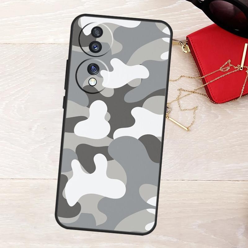 Camouflage Camo Case For Honor Magic 8 5 6 7 Lite 50 70 90 200 400 Pro X8b X8c X9a X9b X9c X9d Win RT Cover