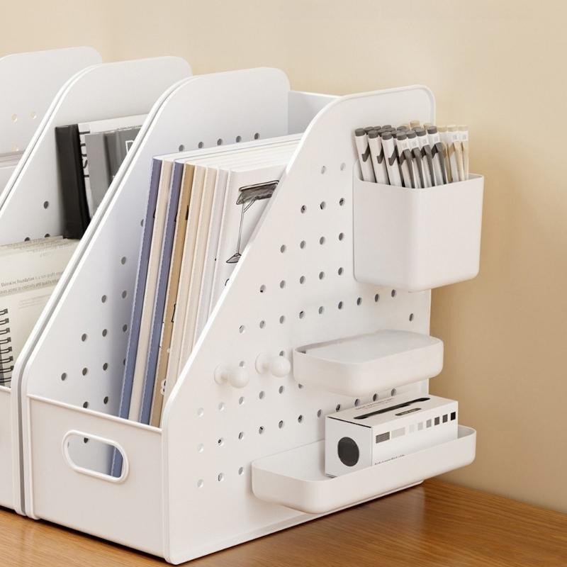 Modular Wall Grids Storage Baskets Durable Plastic Construction Expandable Organization System For Home Office