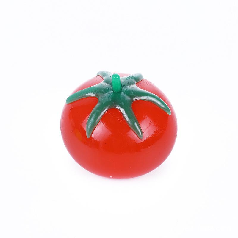 Tomato Squeeze Stress Ball Soft Fidget Sensory Toy For Adhd Autism, Slow Rebound Squeeze Toy For Adults Kids Christmas Gift