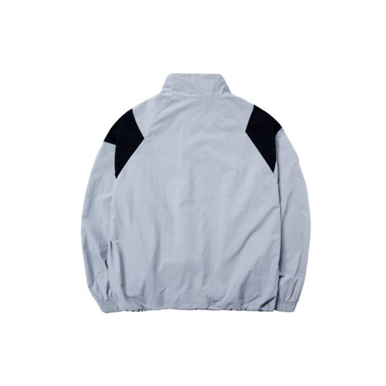 MLB New York Yankees Color Block Windbreaker Jacket Unisex Jacket Gray 3AWJ07014-50GRS