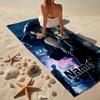Custom Name Ultra-Soft Beach Towel with Resident Evil Theme,Ideal for Pool - Camping, Diving - Perfect Travel Essential, Vibrant Beach Towel.