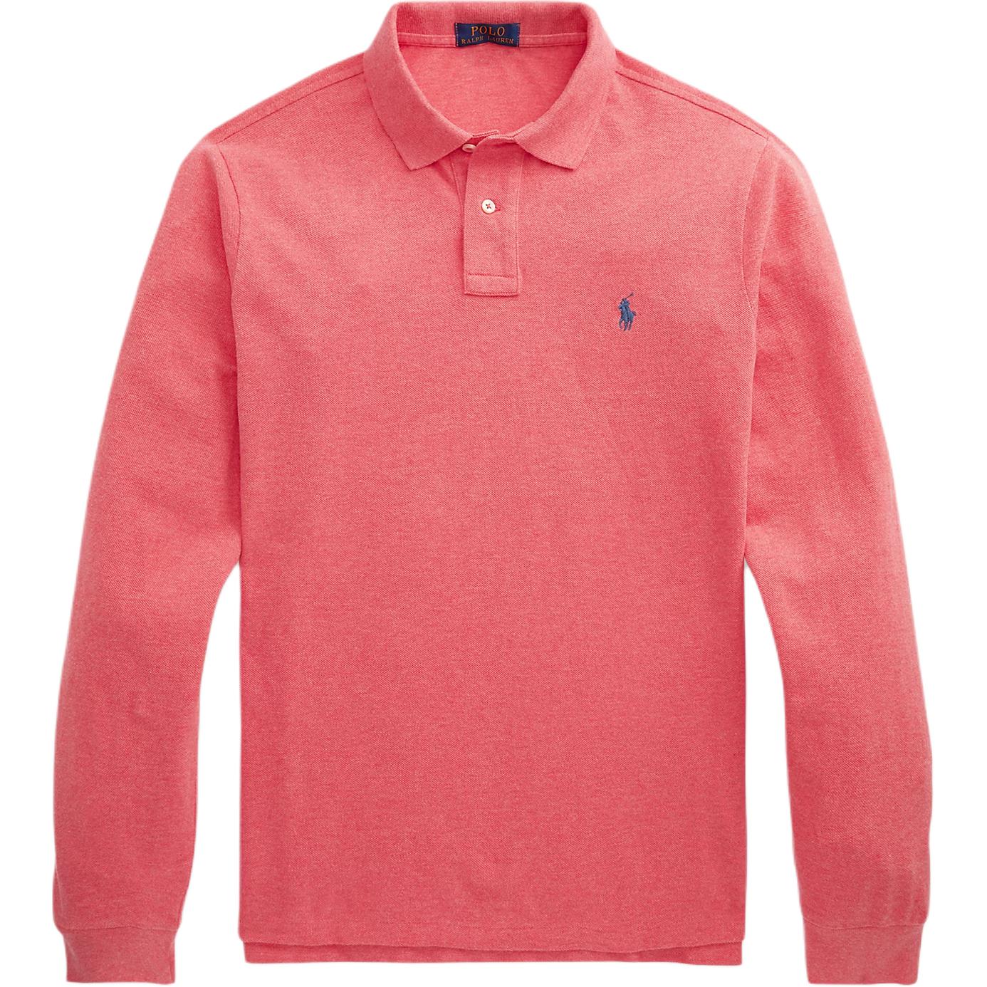 

Polo Ralph Lauren SS24 Рубашка поло с вышивкой пони Мужские топы MNPOKNI16821192-600 XL