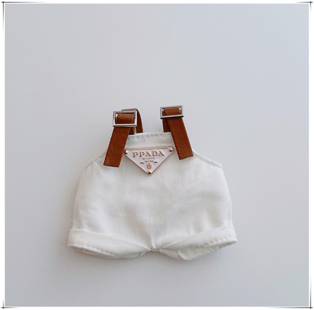 Для 17см v1v2 Лабубу Одежда Лабубу Сидящий Праздничная шляпа Нагрудник Штаны Обувь Аксессуары для кукол Милое украшение Игровые игрушки