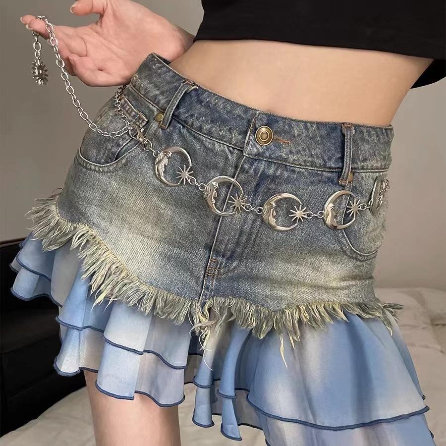 Summer Metal Waist Chain Women's Niche Design Bohemian Chain Ethnic Style Belt Accessory