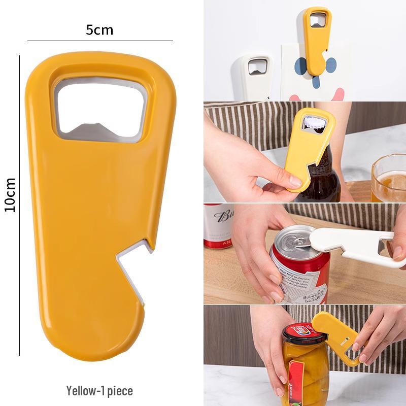 Creative Magnetic Bottle Opener & Fridge Magnet - Multifunctional Cap Opener