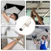 Drop Ceiling Grid Clamps Install Ceiling Clamp & Tile Installation Clips Suspended Ceiling Hand Tools Multifunctional Install