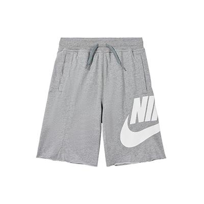 Sports Casual Logo Five-Point Shorts Kids Shorts Gray AT3070-091