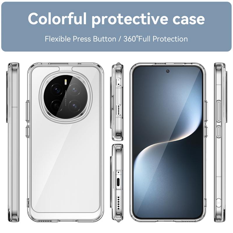 For Honor Magic 7 Pro Case Cover Huawei Honor Magic 7 6 5 Pro Capas Shockproof Colour Transparent Clear Fundas Honor Magic 7 Pro
