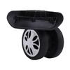 1 Pair Luggage Suitcase Wheels ABS Silent Universal Travel Suitcase Replacement Casters Wheels for DIY Repair