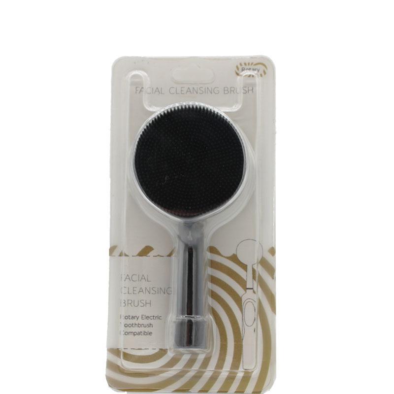 Facial Brush Head Fits B Electric Toothbrush Food Grade Silicone Gentle Exfoliating Portable for Travel Home Facial Cleansing