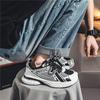 2024 Men's Shoes Summer Breathable Youth Trend Sports Casual Running Mesh Mesh Shoes Junior High School Dad Trend Shoes