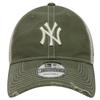 New Era 9TWENTY Trucker MLB Cotton Canvas New York Yankees Cap, Unisex green Cap